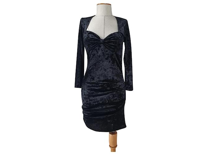Isabel Marant Dresses Black Polyester Elastane  ref.725346