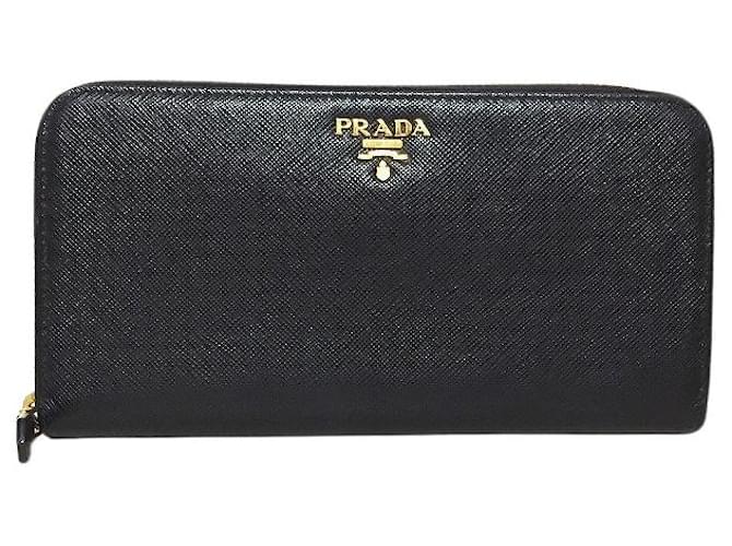 Prada Saffiano Black Leather ref.725505 - Joli Closet