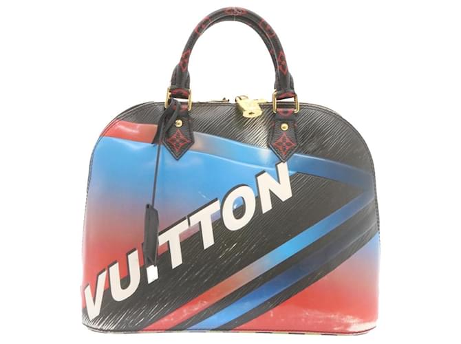 Louis Vuitton Alma Multiple colors Patent leather  ref.725589