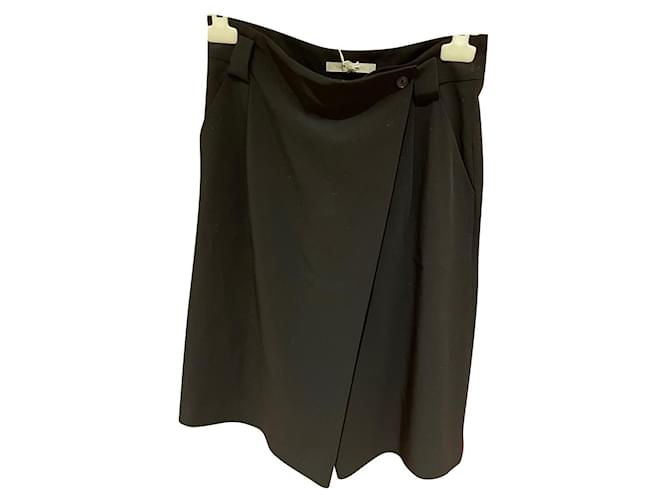 Gerard Darel Skirts Black Polyester Polyurethane  ref.726002