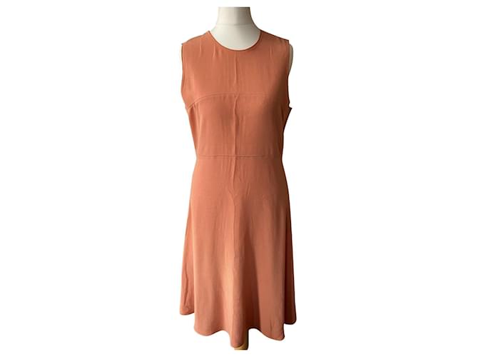 Joseph Doll dress in peach pink Polyester Acetate  ref.726185