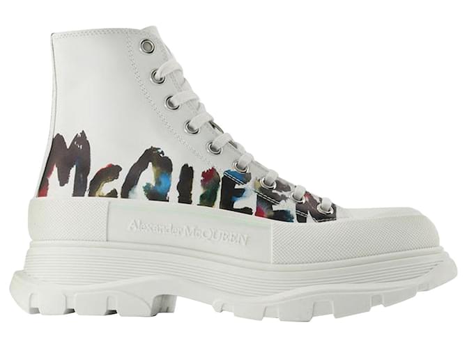Alexander McQueen Tread Slick High Top Sneaker (Men)