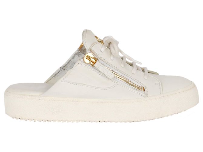 Giuseppe Zanotti Slip-On Schnürsneaker Weiß
