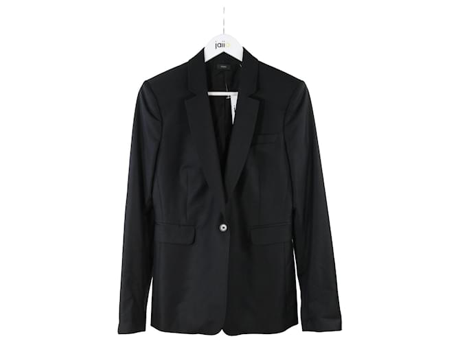 Joseph jacket 40 Black Wool  ref.726936