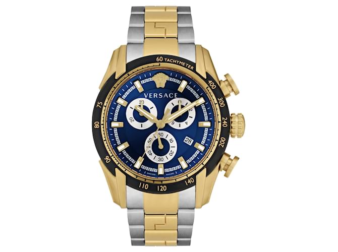 Versace V-Ray Chronograph Watch Metallic  ref.727236