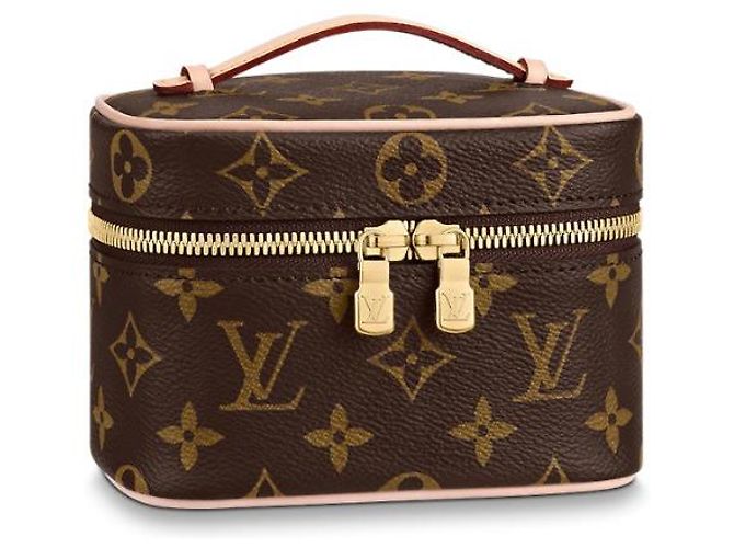 Louis Vuitton Nice Nano Monogram Canvas Marrón Castaño