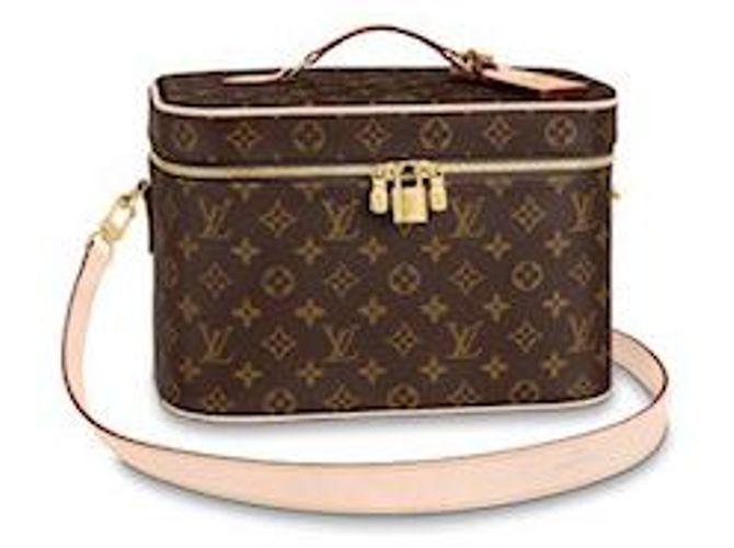 Louis Vuitton Monograma de tocador LV Nice Castaño