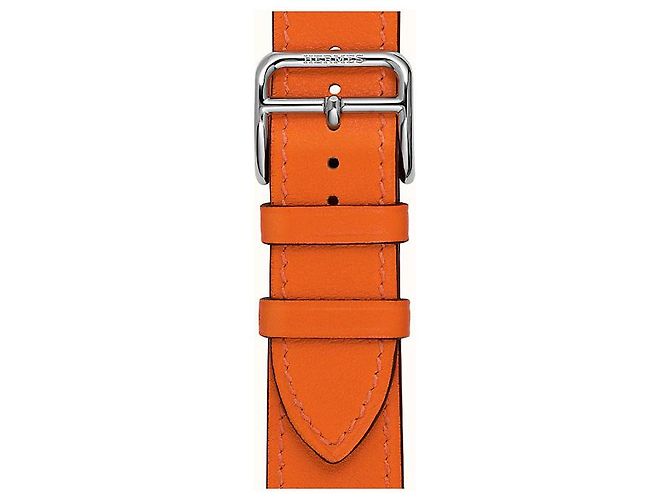 HERMÈS: Pulsera para Cape Cod modelo Pequeño 31 MM, Tour simple Naranja