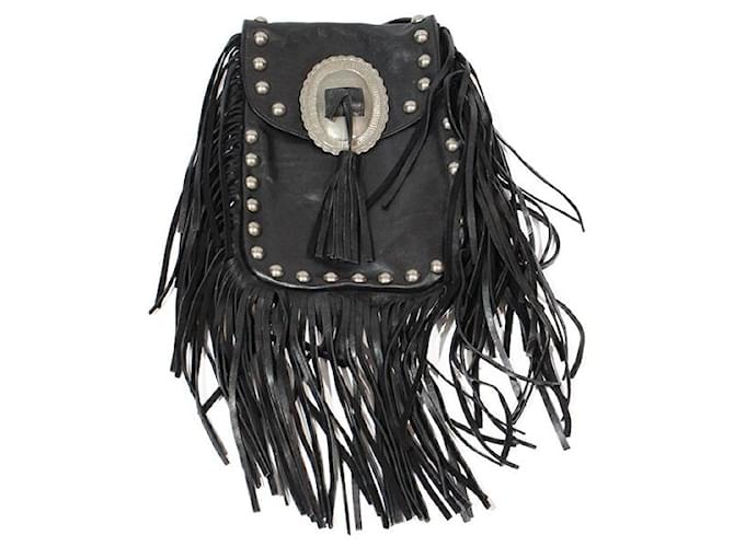 Saint Laurent Handbags Black Leather  ref.727997