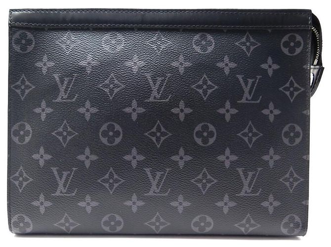 NEUE LOUIS VUITTON REISETASCHE IN CANVAS MONOGRAMM ECLIPSE TASCHE Schwarz