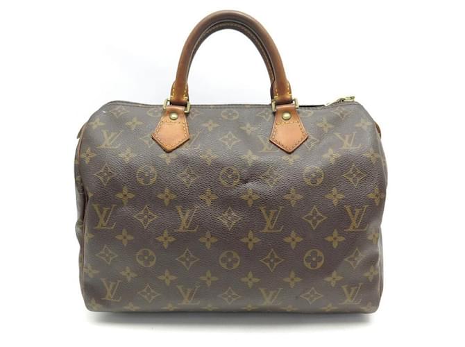 LOUIS VUITTON Louis Vuitton Monogram Speedy 30 Handbag Boston Bag