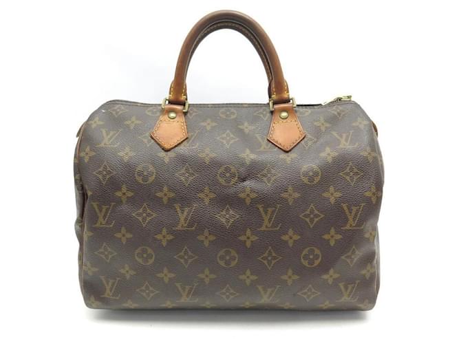 VINTAGE LOUIS VUITTON SPEEDY HANDBAG 35 MONOGRAM M CANVAS41108