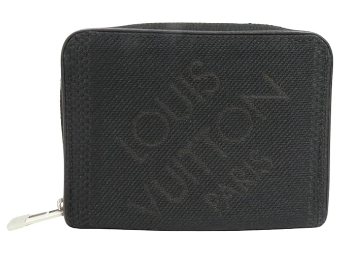 Porte-monnaie Louis Vuitton Zippy Toile Noir  ref.728794