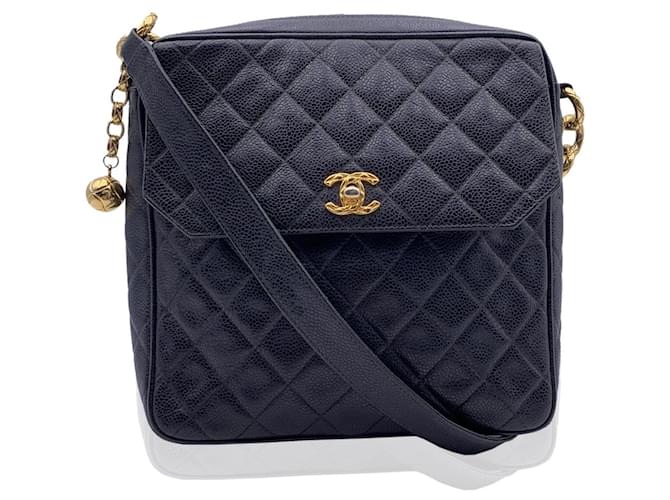 Chanel 2022 Medium Camera Bag - Black Crossbody Bags, Handbags