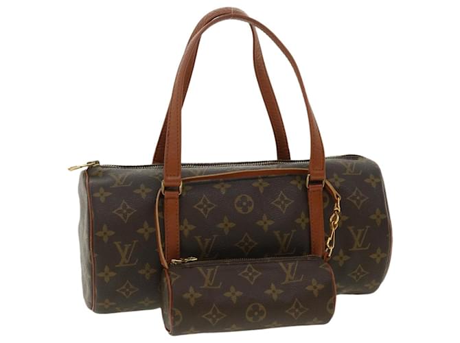 Louis Vuitton Monogram Papillon 30 Hand Bag Vintage M51365 LV Auth