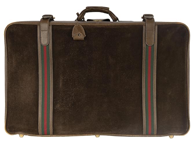 Borsa da viaggio grande Gucci Marrone  ref.730116