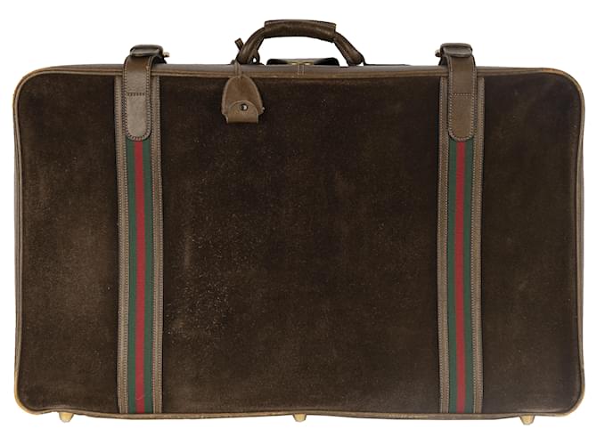 Große Reisetasche von Gucci Braun  ref.730116