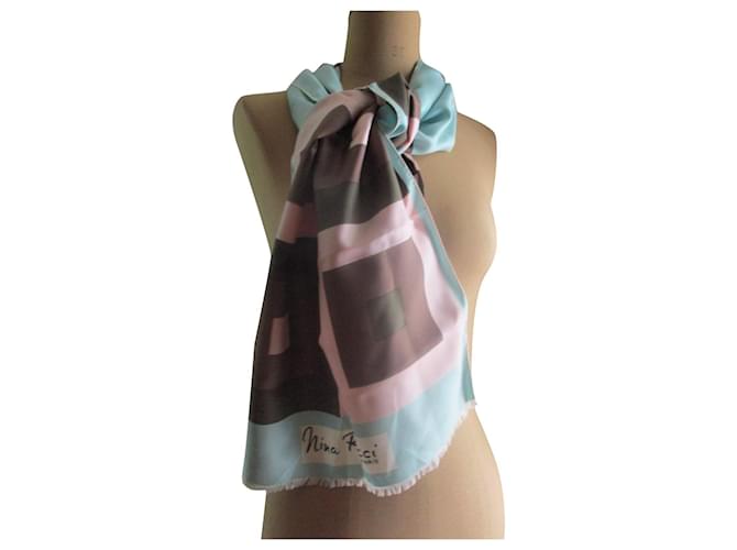 Nina Ricci Silk twill scarf. Multiple colors  ref.730263