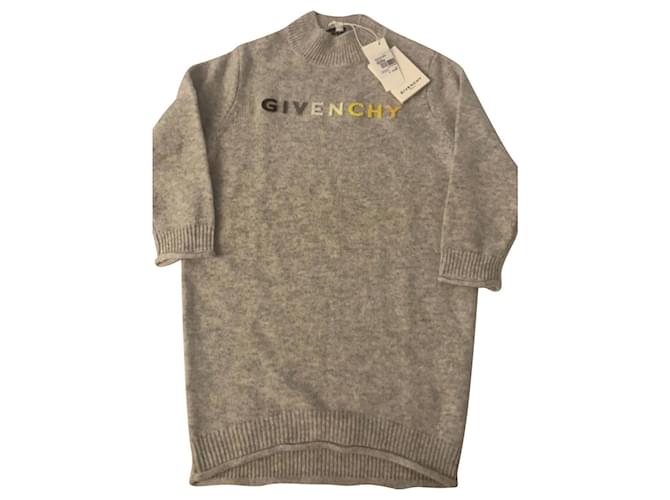 Givenchy sweater dress Grey Wool  ref.730349