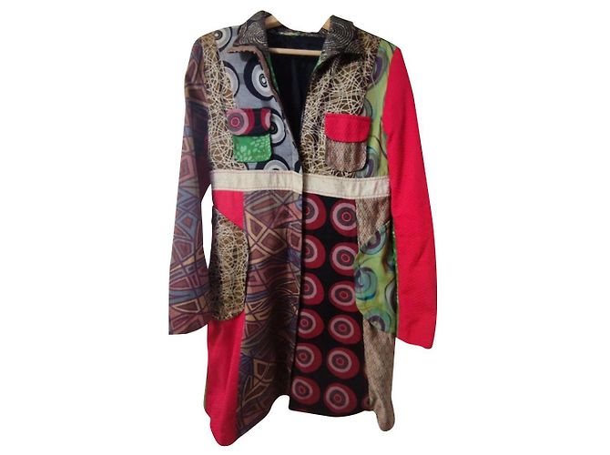 Desigual Jacke Mehrfarbig Größe 40 Mehrfarben