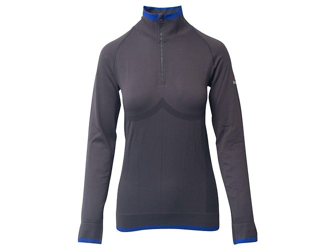 Autre Marque Giacca Stella McCartney For Adidas Half Zip in nylon grigio Stampa python