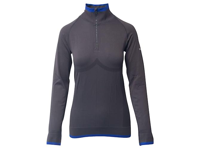 Autre Marque Stella McCartney For Adidas Half Zip Jacket in Grey Nylon Python print  ref.730432