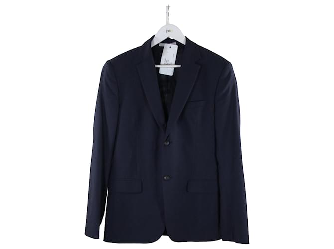 Kenzo jacket 48 Blue Wool  ref.731035