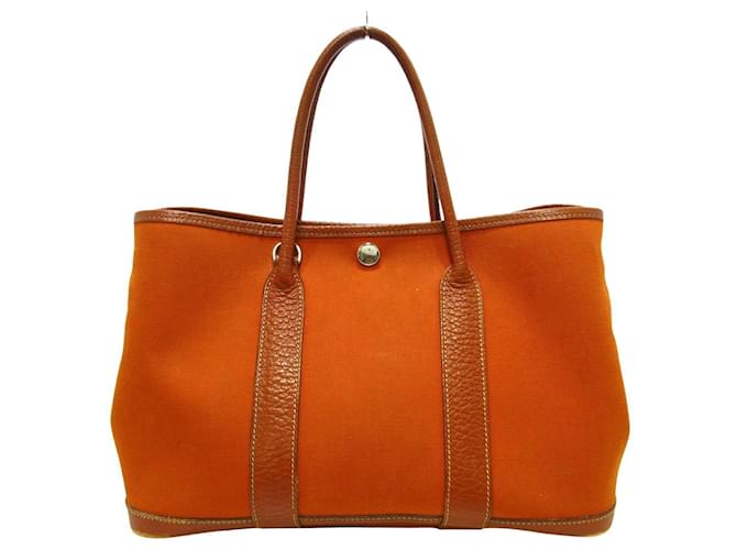 Hermès Garden Party Orange Cloth  ref.731372