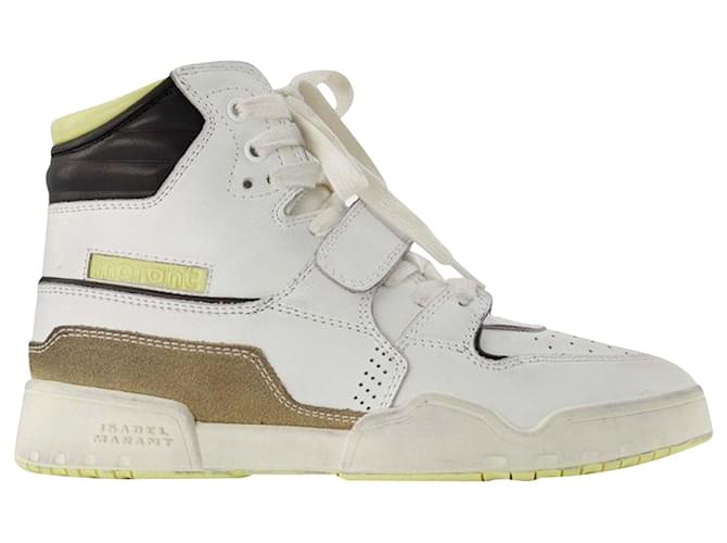 Alsee-Gz Sneakers - Isabel Marant - White - Leather  ref.731964