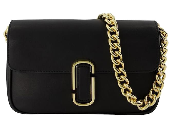 Marc Jacobs The Shoudler Bag in Black Leather  ref.732160