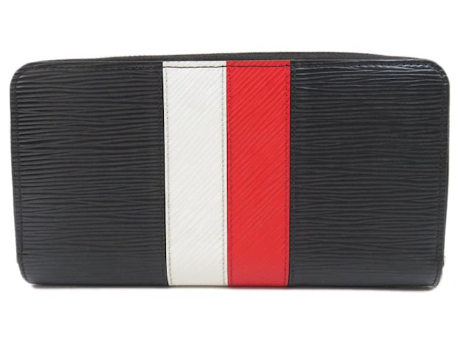 Louis Vuitton Zippy Wallet Cuir Noir  ref.732330