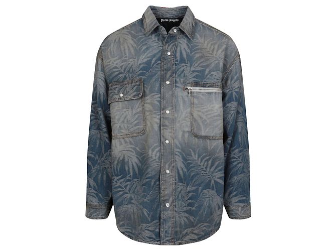 Camicia di jeans Palm Angels Palms