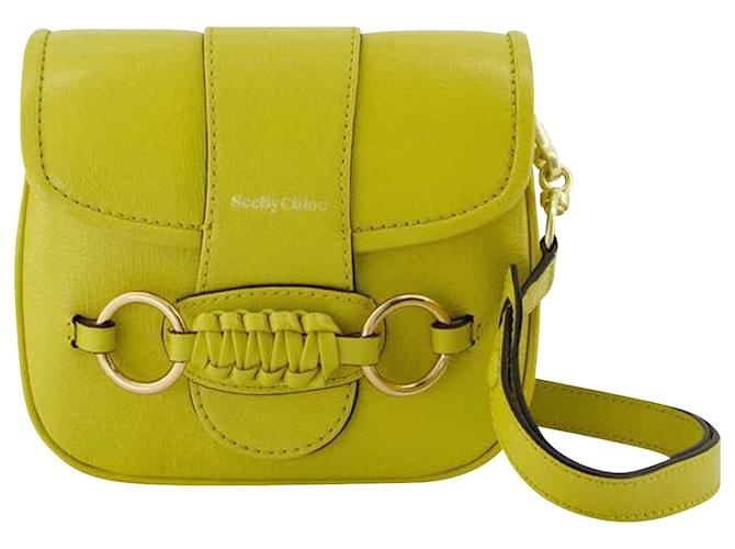 See By Chloe Saddie Satchel Smooth Goatskin Crossbody Bag ()