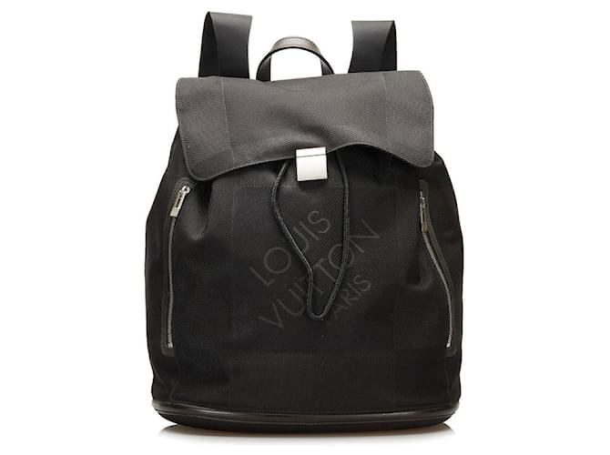 Louis Vuitton Damier Noir Pionnier Backpack Black Cloth  ref.733151