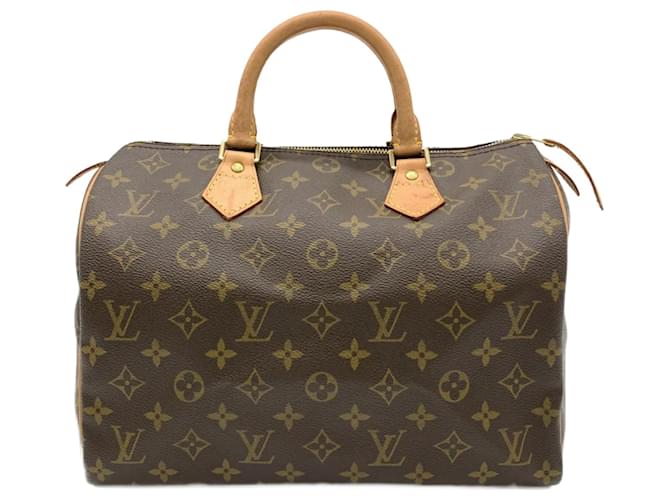 Used Louis Vuitton Speedy 30 Brw/Pvc/Brown/M41526 Bag