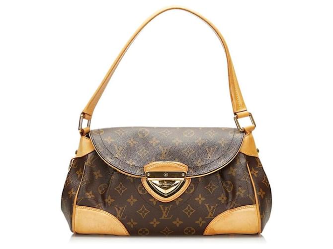 Louis Vuitton Monogramm Beverly MM Braun  ref.733366