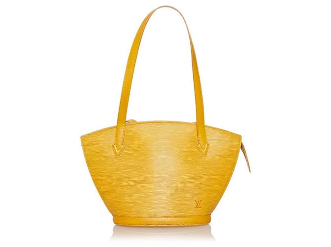 Louis Vuitton Epi Saint Jacques PM Veau façon poulain Jaune  ref.733513