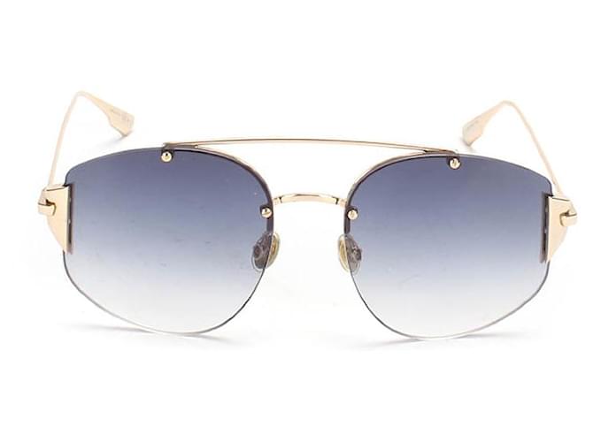 Dior Stärkere Pilotenbrille Schwarz Metall  ref.733562