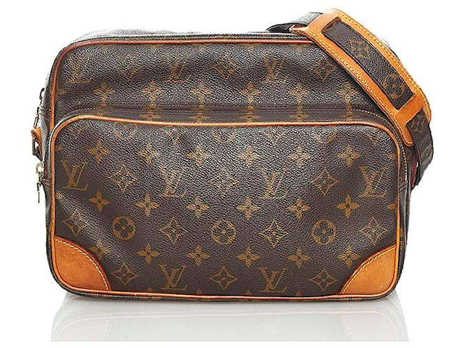 Louis Vuitton Monogram Nile Bag M45244 Brown Cloth  ref.733621