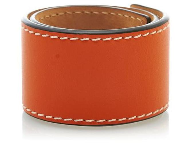 Leather on sale slap bracelet