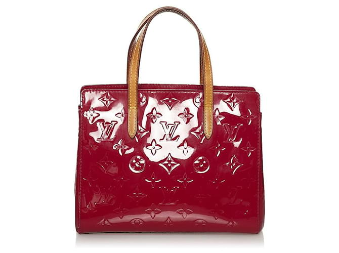 Louis Vuitton Catalina BB Monogram Vernis Patent Leather Top Handle Bag on  SALE