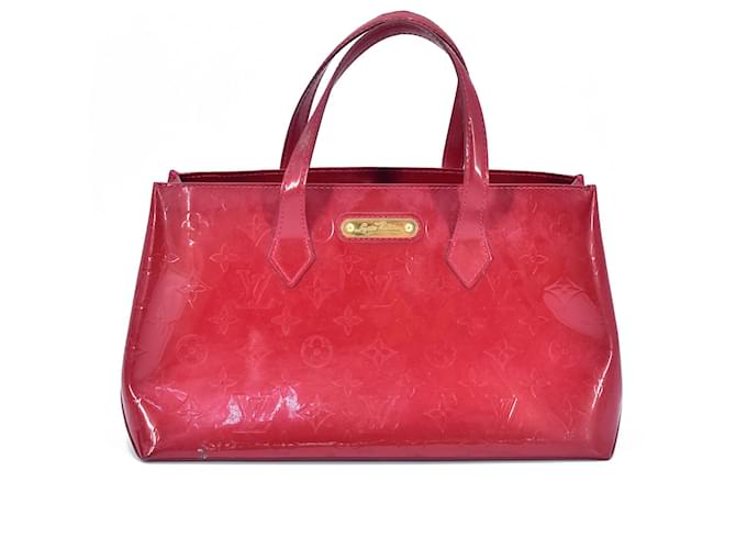 Louis Vuitton Monogram Vernis Wilshire PM Red Enamel ref.733869 - Joli  Closet