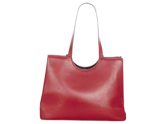 Céline Leather Tote Bag Red Pony-style calfskin  ref.734072