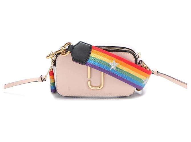 Marc Jacobs Snapshot camera bag Pink Leather Pony-style calfskin  ref.734139