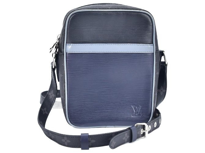Louis Vuitton Épi Monogramme Danube PM Bleu