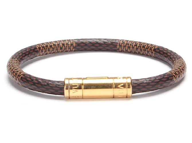 Louis Vuitton Brown Keep It Coated Canvas Bracelet
