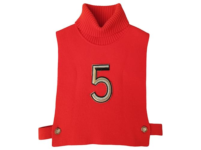 Chanel A/H Sweater 2021 red cashmere  ref.734911