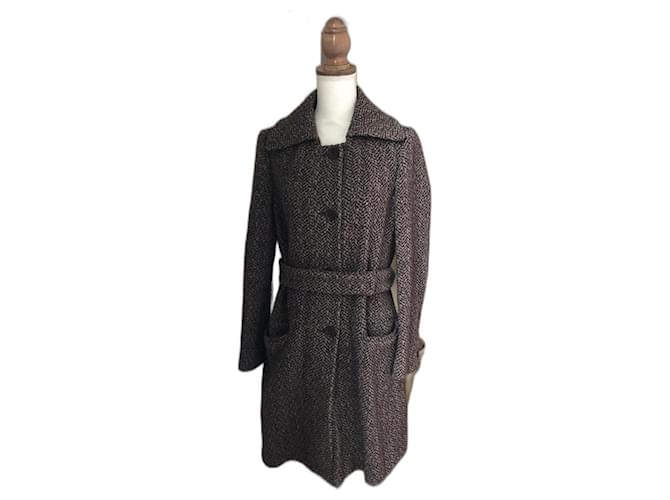 Weekend Max Mara Coats, Outerwear Beige Wool  ref.734920