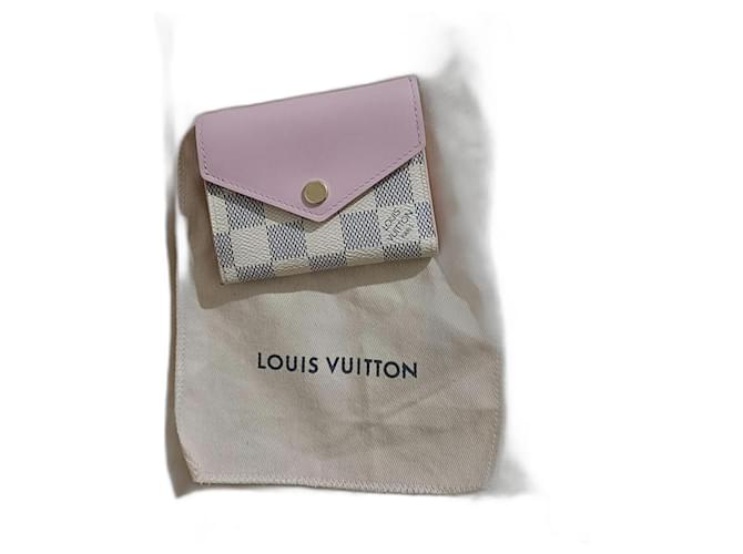 Louis Vuitton Portafoglio modello Zoe Rosa Pelle  ref.734935
