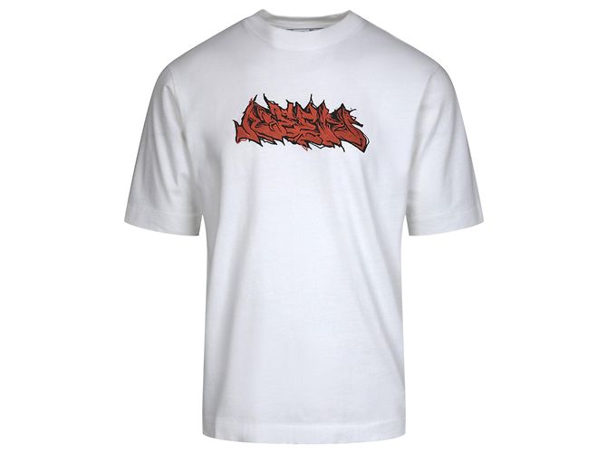 Off White Camiseta com estampa de skate Neen Graffiti off-white